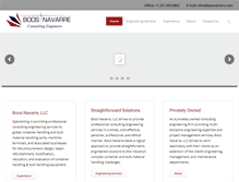 Tablet Screenshot of boosnavarre.com